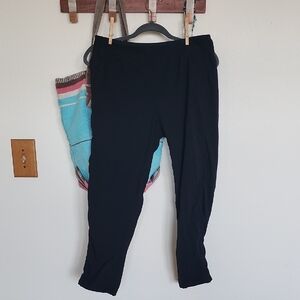 Mountain Hardwear Copped Black Cinchable Pants